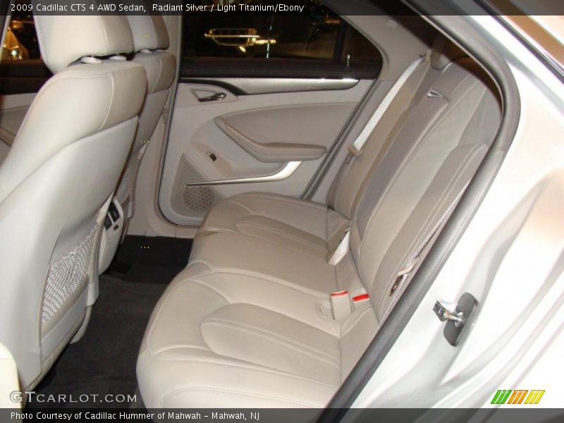 Radiant Silver / Light Titanium/Ebony 2009 Cadillac CTS 4 AWD Sedan