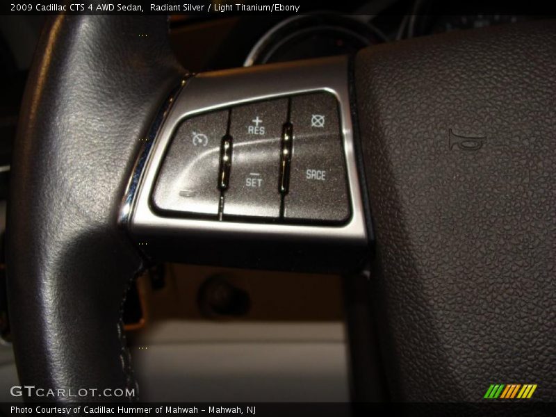 Radiant Silver / Light Titanium/Ebony 2009 Cadillac CTS 4 AWD Sedan