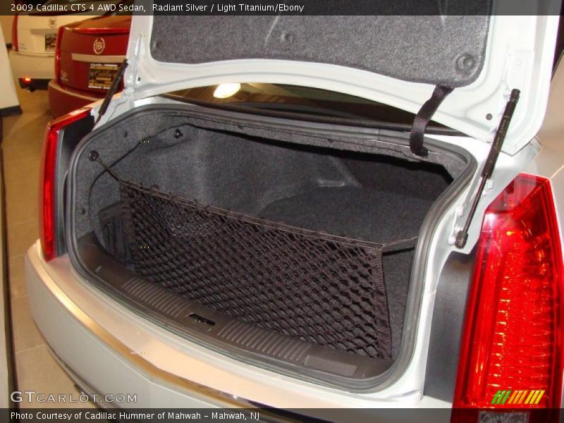Radiant Silver / Light Titanium/Ebony 2009 Cadillac CTS 4 AWD Sedan