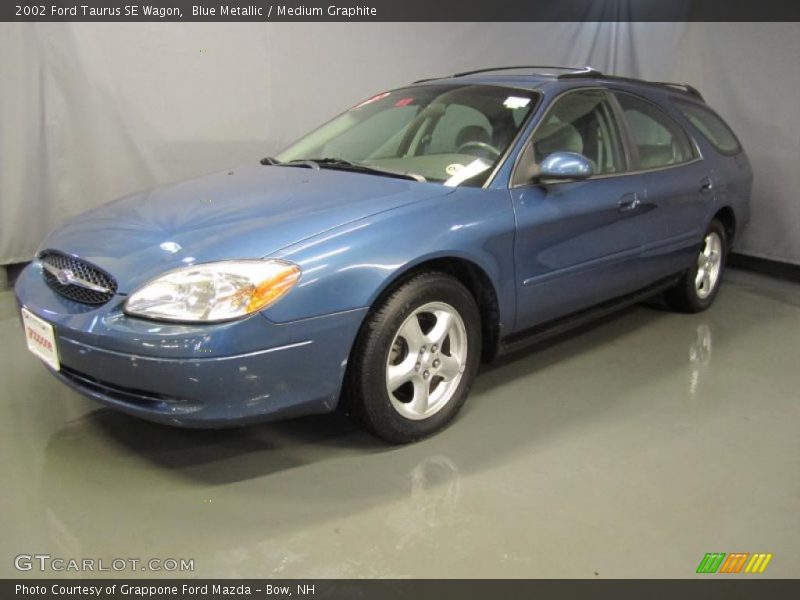Blue Metallic / Medium Graphite 2002 Ford Taurus SE Wagon