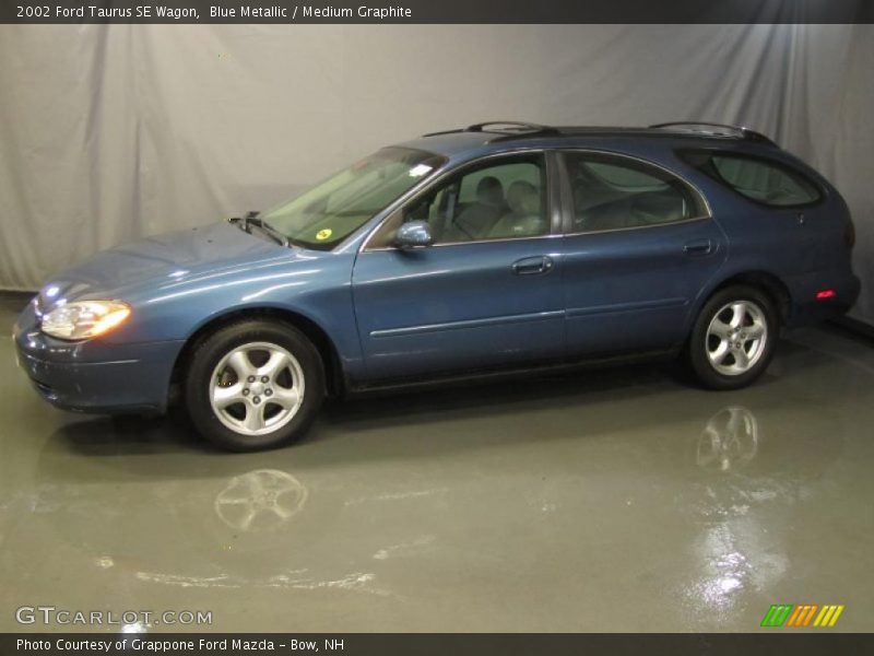 Blue Metallic / Medium Graphite 2002 Ford Taurus SE Wagon