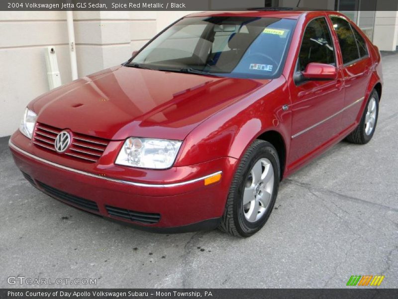 Spice Red Metallic / Black 2004 Volkswagen Jetta GLS Sedan