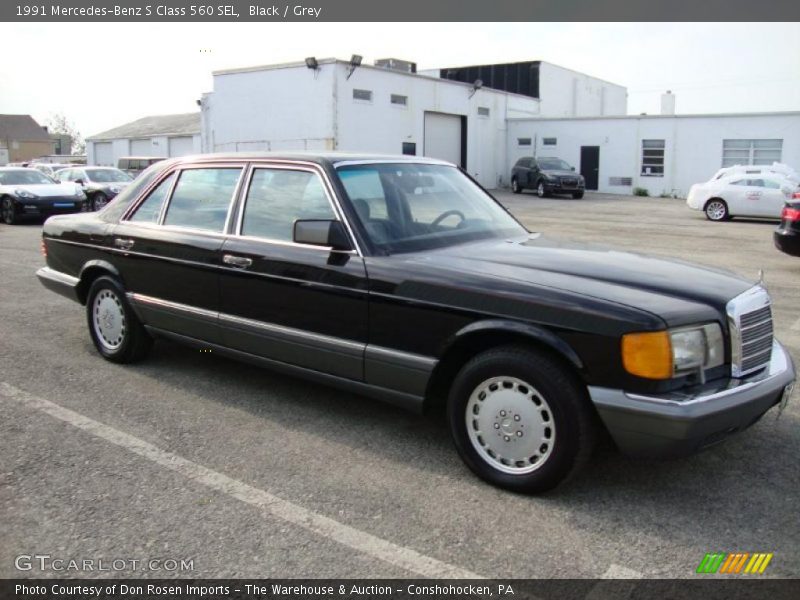  1991 S Class 560 SEL Black