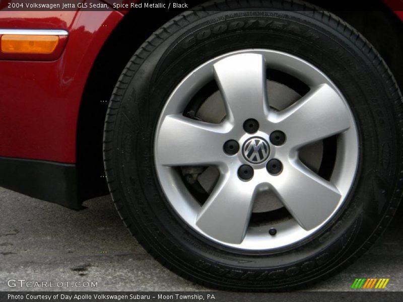 Spice Red Metallic / Black 2004 Volkswagen Jetta GLS Sedan