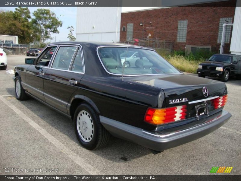  1991 S Class 560 SEL Black