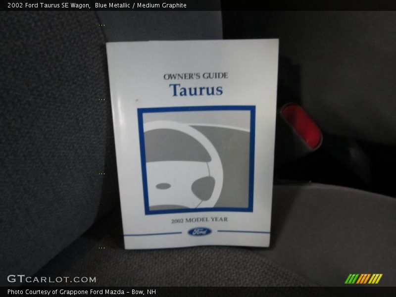 Blue Metallic / Medium Graphite 2002 Ford Taurus SE Wagon