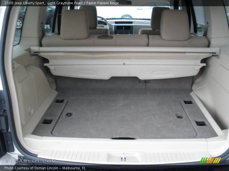 Light Graystone Pearl / Pastel Pebble Beige 2008 Jeep Liberty Sport