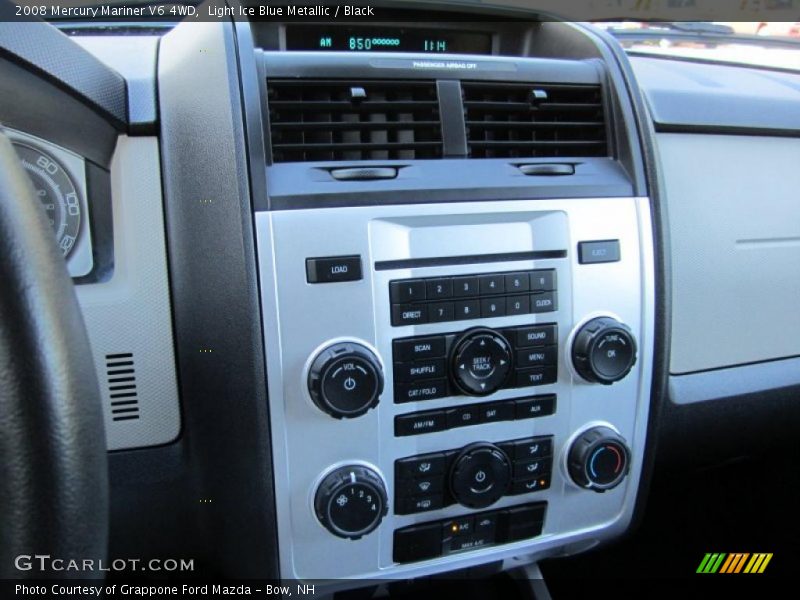 Controls of 2008 Mariner V6 4WD