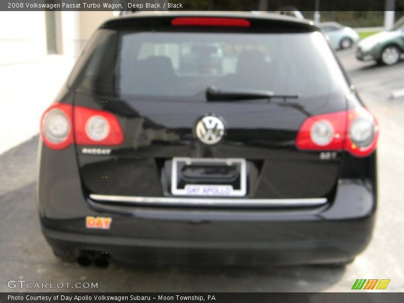 Deep Black / Black 2008 Volkswagen Passat Turbo Wagon