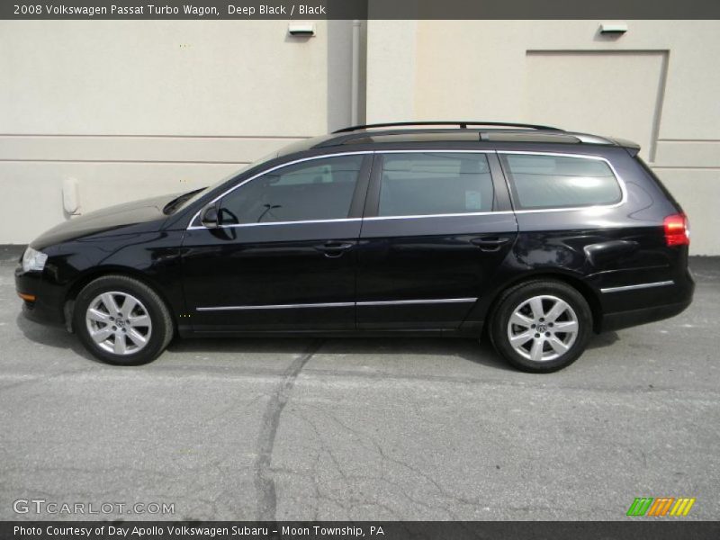Deep Black / Black 2008 Volkswagen Passat Turbo Wagon