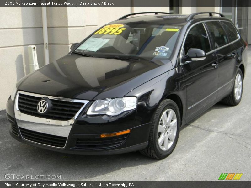 Deep Black / Black 2008 Volkswagen Passat Turbo Wagon