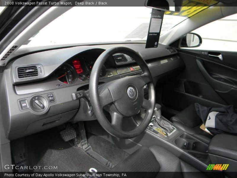 Deep Black / Black 2008 Volkswagen Passat Turbo Wagon