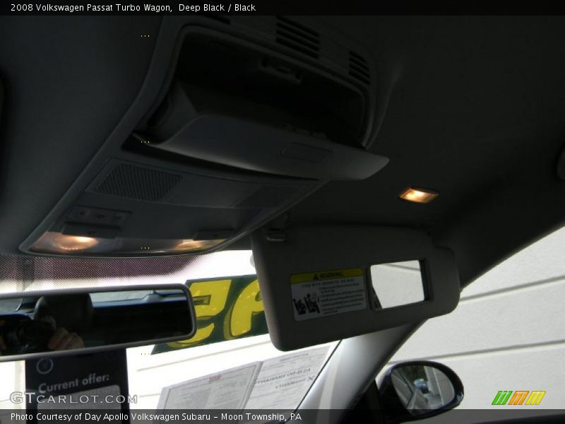 Deep Black / Black 2008 Volkswagen Passat Turbo Wagon
