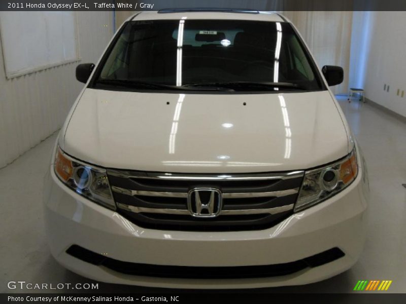 Taffeta White / Gray 2011 Honda Odyssey EX-L
