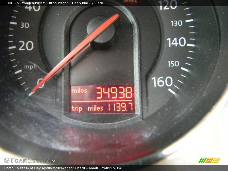 Deep Black / Black 2008 Volkswagen Passat Turbo Wagon