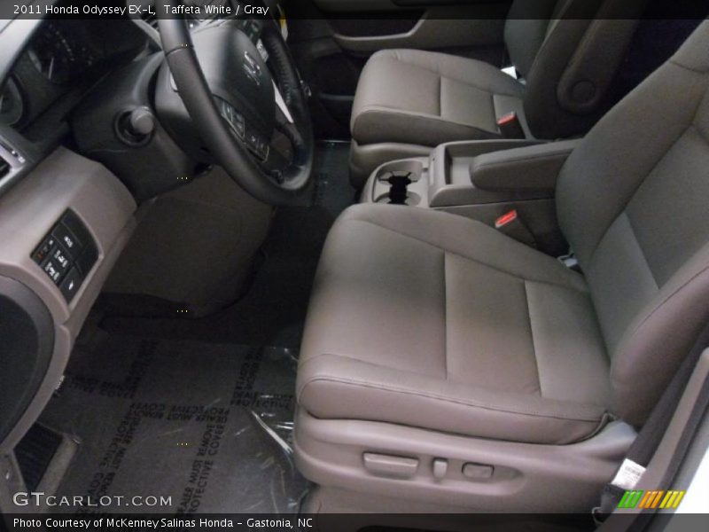 Taffeta White / Gray 2011 Honda Odyssey EX-L