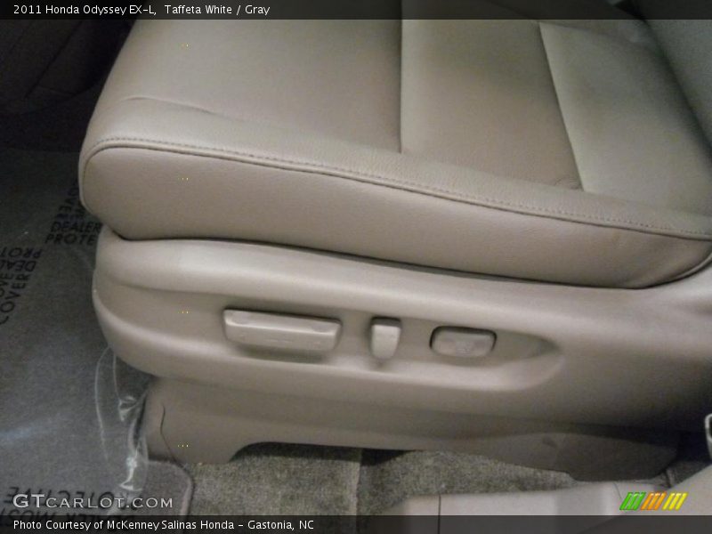 Taffeta White / Gray 2011 Honda Odyssey EX-L
