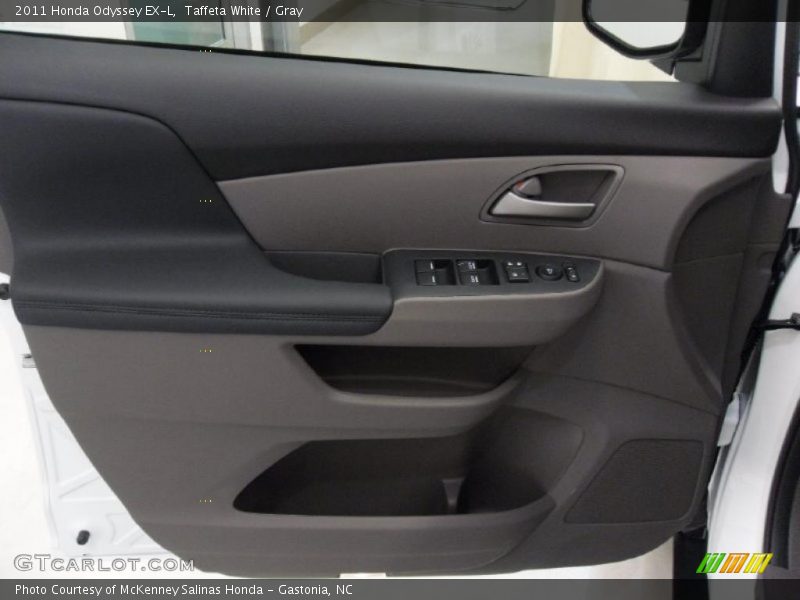 Taffeta White / Gray 2011 Honda Odyssey EX-L