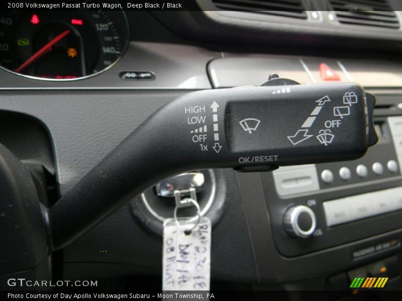 Deep Black / Black 2008 Volkswagen Passat Turbo Wagon