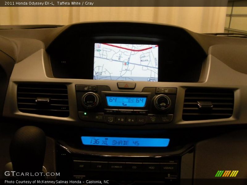 Navigation of 2011 Odyssey EX-L