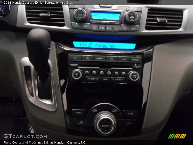 Controls of 2011 Odyssey EX-L