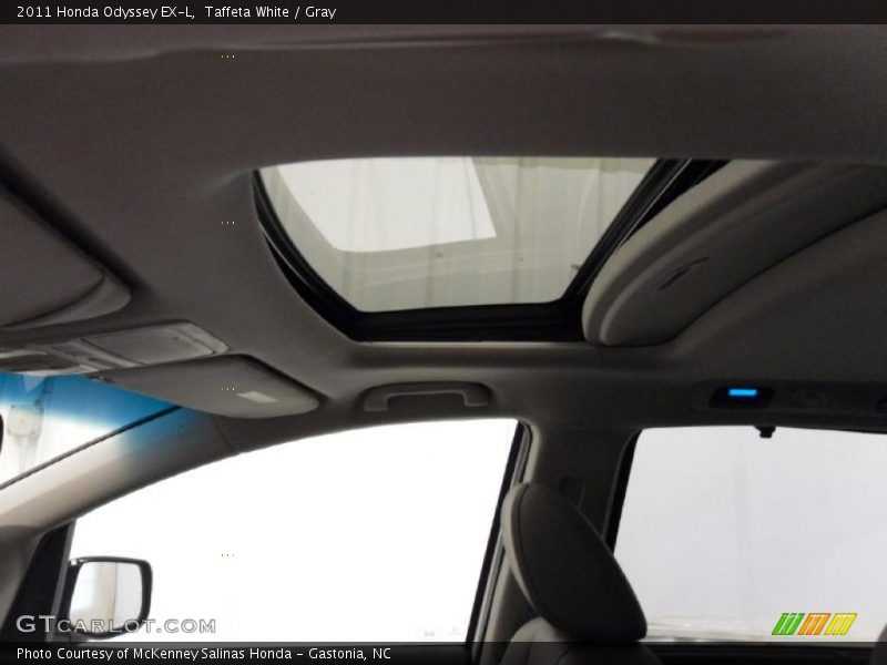 Taffeta White / Gray 2011 Honda Odyssey EX-L