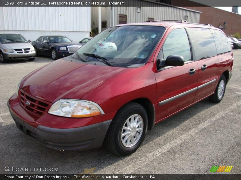Toreador Red Metallic / Medium Parchment 1999 Ford Windstar LX