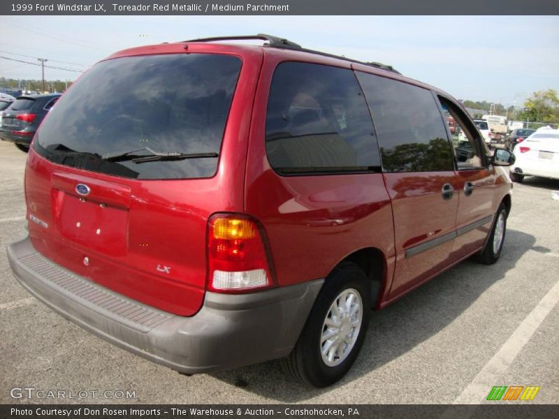 Toreador Red Metallic / Medium Parchment 1999 Ford Windstar LX