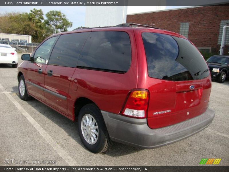 Toreador Red Metallic / Medium Parchment 1999 Ford Windstar LX