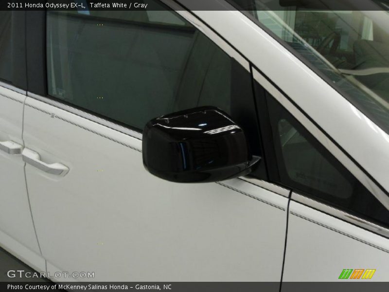 Taffeta White / Gray 2011 Honda Odyssey EX-L