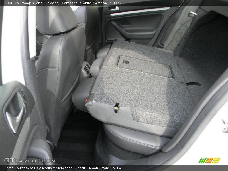Campanella White / Anthracite Black 2008 Volkswagen Jetta SE Sedan