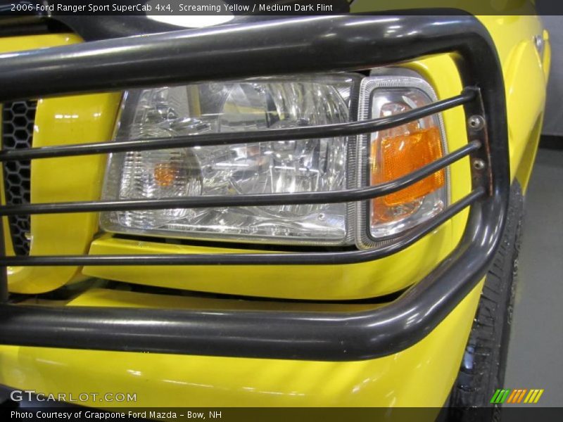 Screaming Yellow / Medium Dark Flint 2006 Ford Ranger Sport SuperCab 4x4
