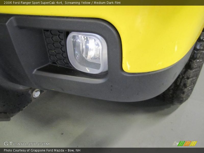 Screaming Yellow / Medium Dark Flint 2006 Ford Ranger Sport SuperCab 4x4