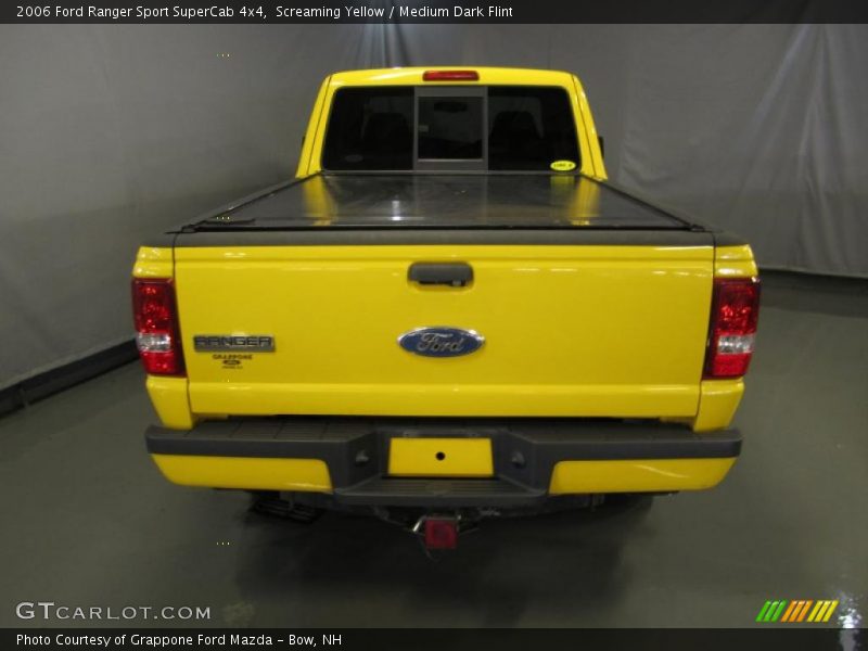 Screaming Yellow / Medium Dark Flint 2006 Ford Ranger Sport SuperCab 4x4
