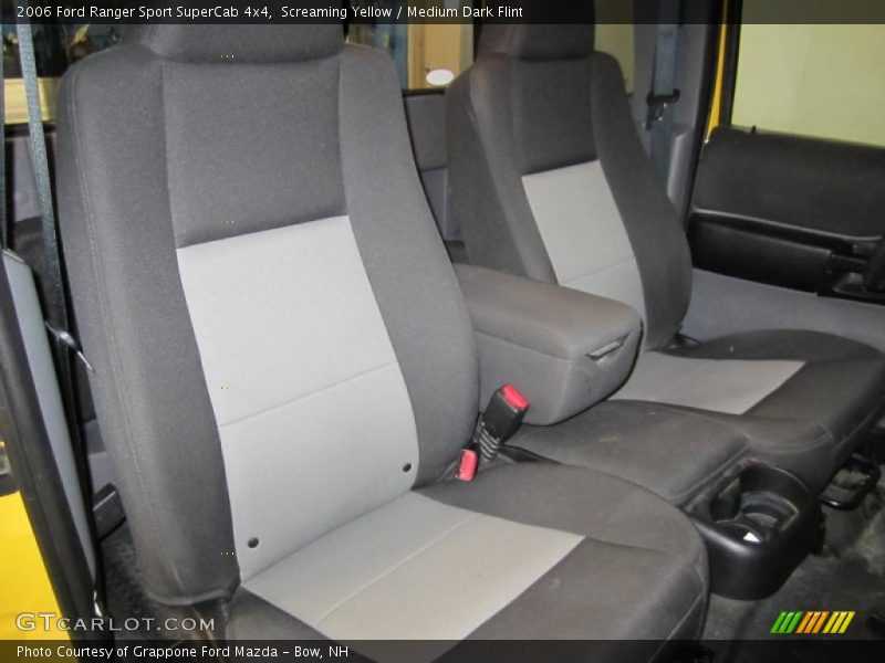 Screaming Yellow / Medium Dark Flint 2006 Ford Ranger Sport SuperCab 4x4