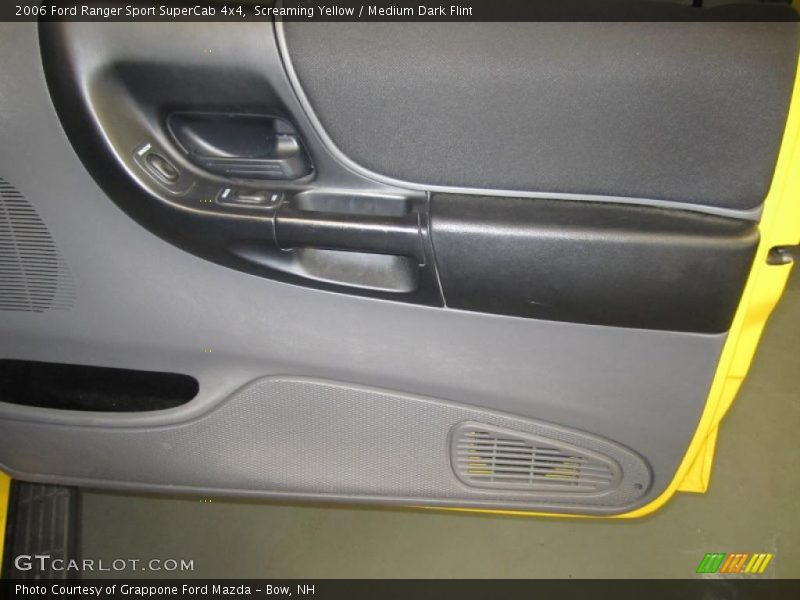 Screaming Yellow / Medium Dark Flint 2006 Ford Ranger Sport SuperCab 4x4
