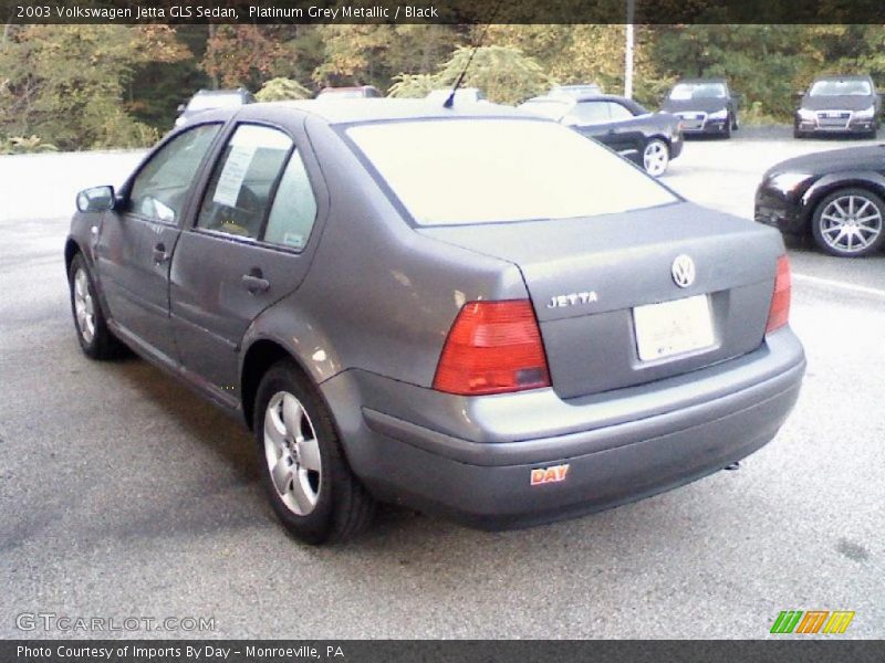 Platinum Grey Metallic / Black 2003 Volkswagen Jetta GLS Sedan