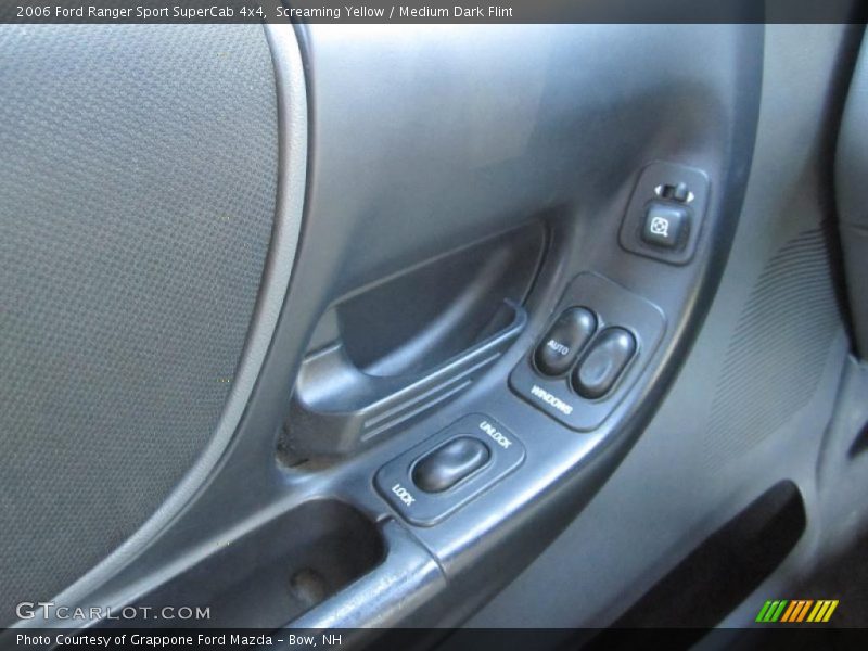 Screaming Yellow / Medium Dark Flint 2006 Ford Ranger Sport SuperCab 4x4