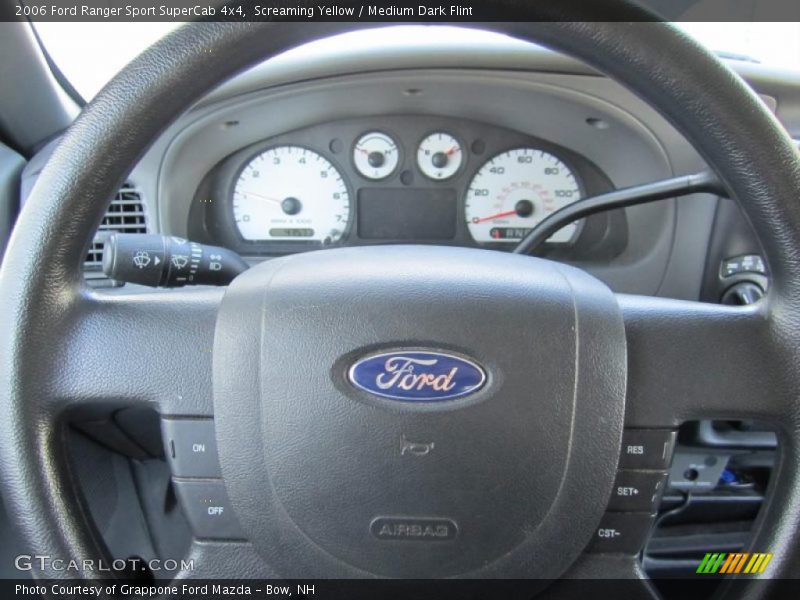 Screaming Yellow / Medium Dark Flint 2006 Ford Ranger Sport SuperCab 4x4