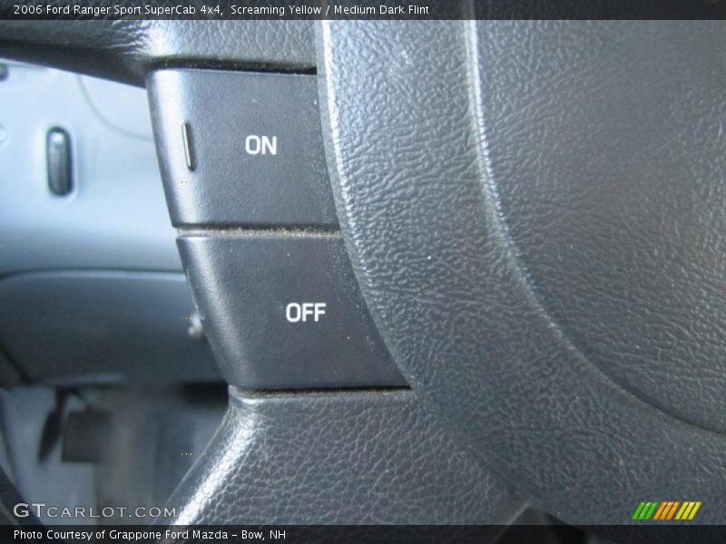 Screaming Yellow / Medium Dark Flint 2006 Ford Ranger Sport SuperCab 4x4