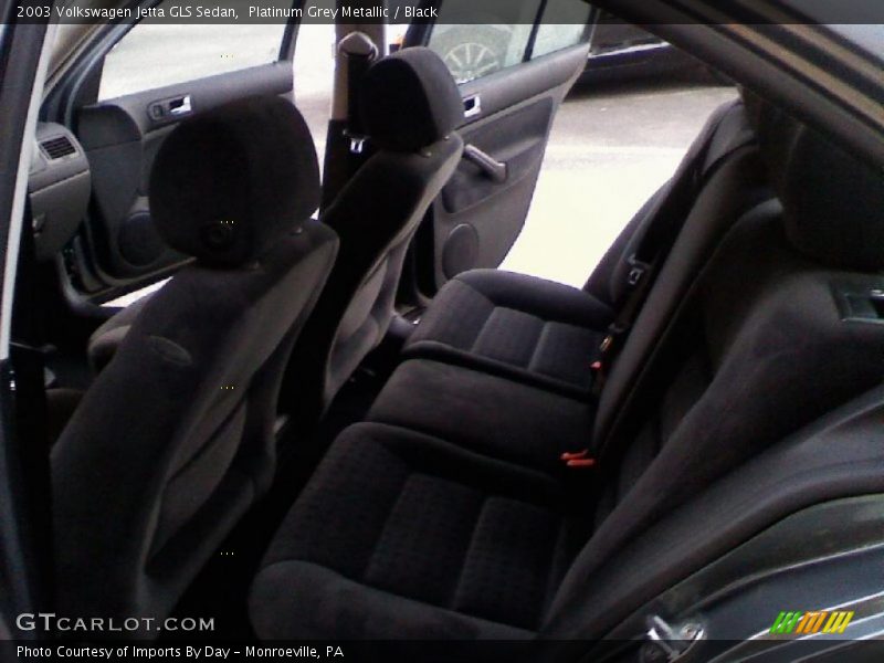 Platinum Grey Metallic / Black 2003 Volkswagen Jetta GLS Sedan