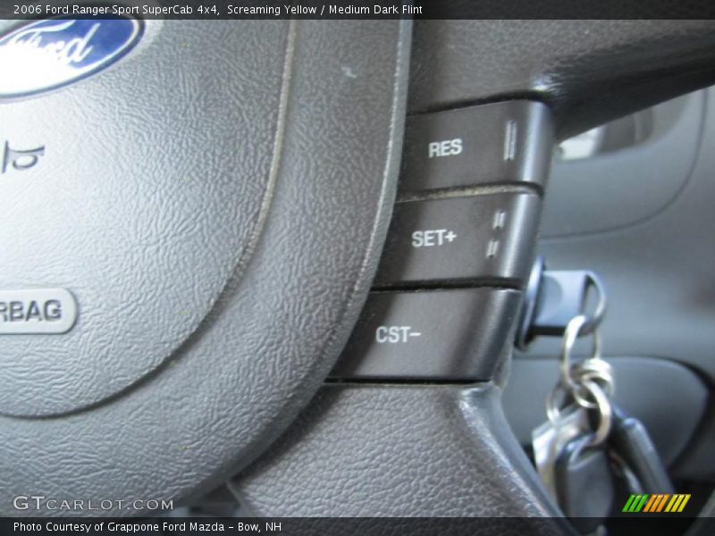 Screaming Yellow / Medium Dark Flint 2006 Ford Ranger Sport SuperCab 4x4
