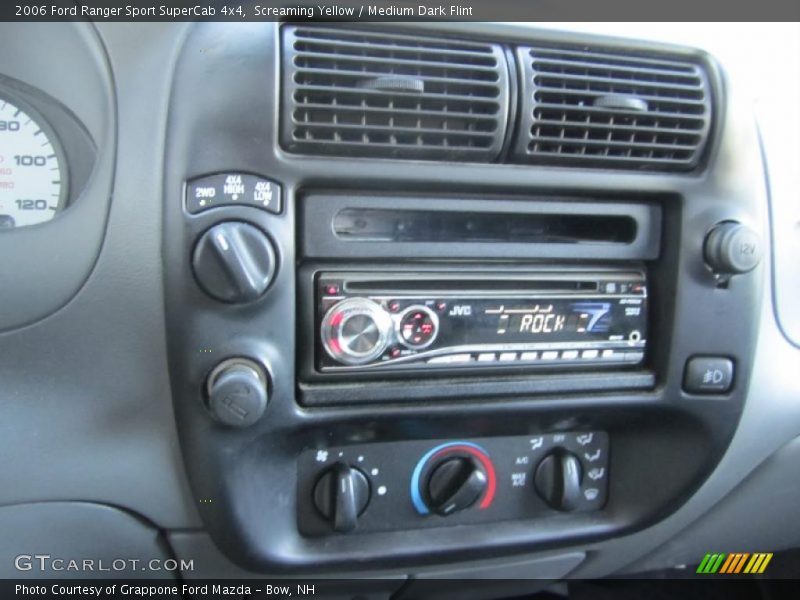 Screaming Yellow / Medium Dark Flint 2006 Ford Ranger Sport SuperCab 4x4
