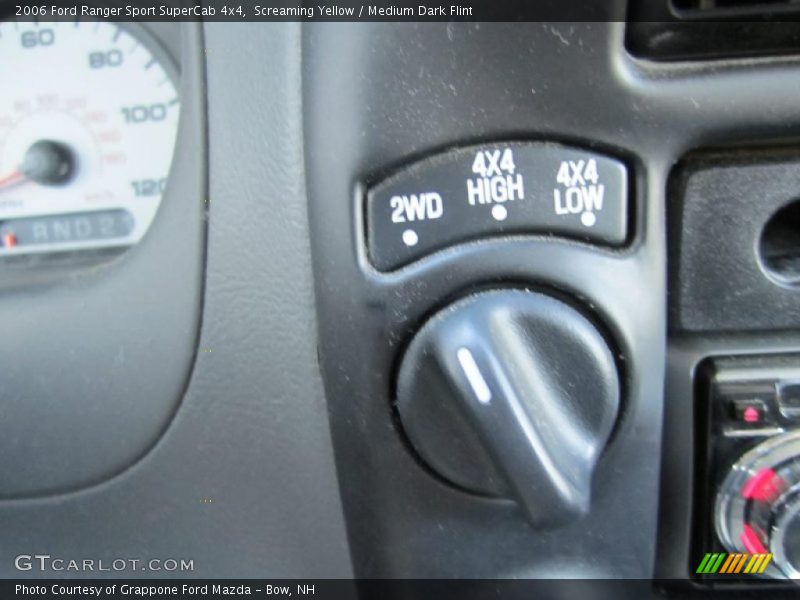 Screaming Yellow / Medium Dark Flint 2006 Ford Ranger Sport SuperCab 4x4