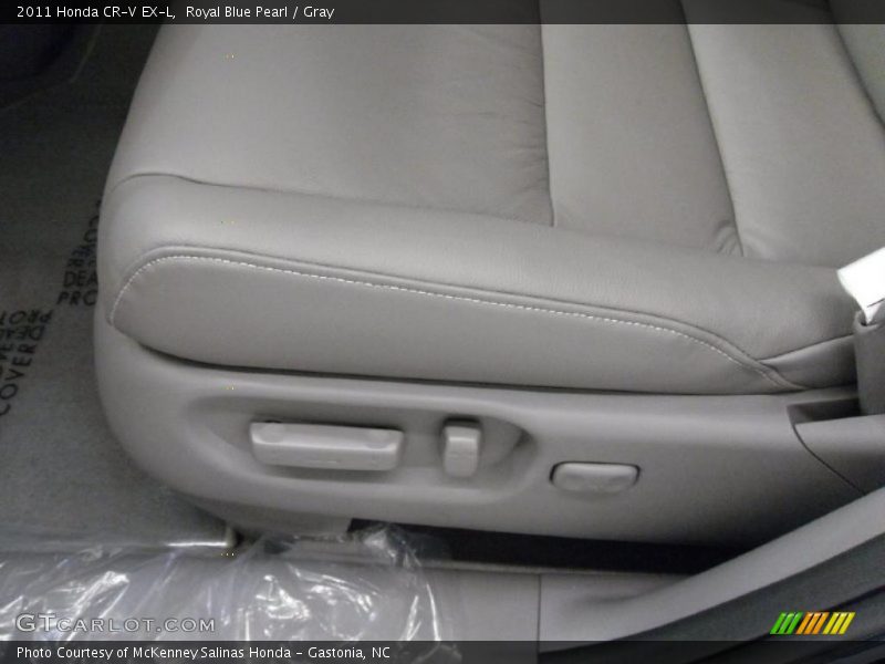 Royal Blue Pearl / Gray 2011 Honda CR-V EX-L