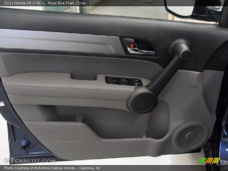 Royal Blue Pearl / Gray 2011 Honda CR-V EX-L