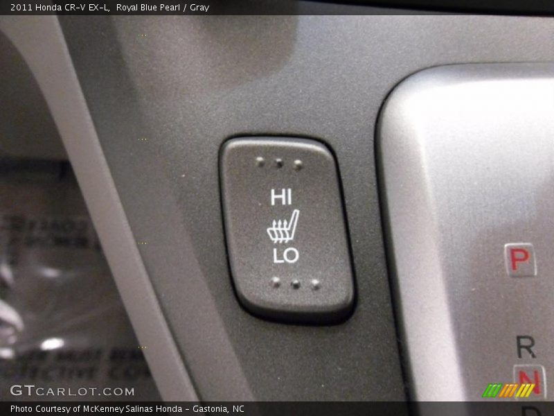 Royal Blue Pearl / Gray 2011 Honda CR-V EX-L