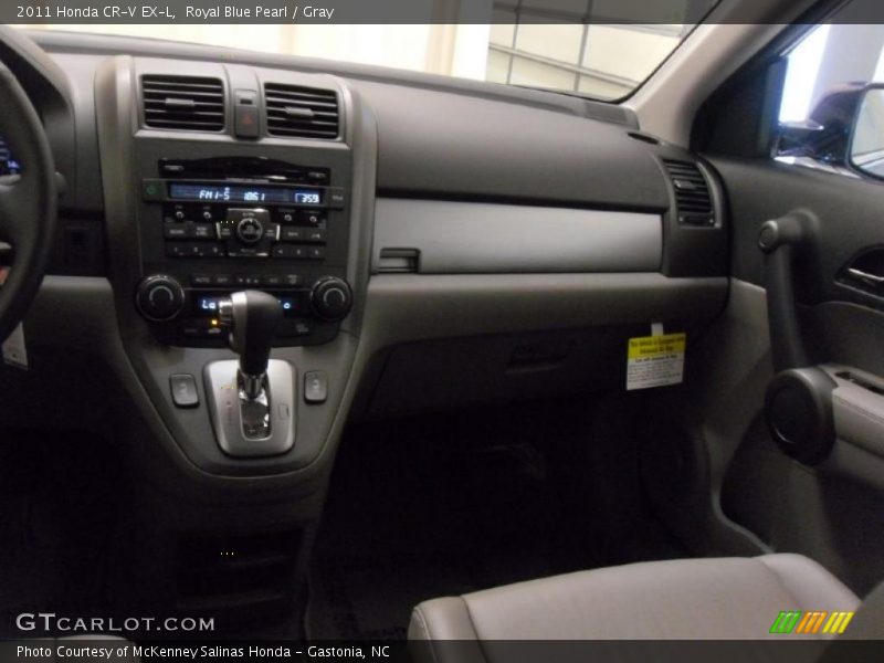 Royal Blue Pearl / Gray 2011 Honda CR-V EX-L