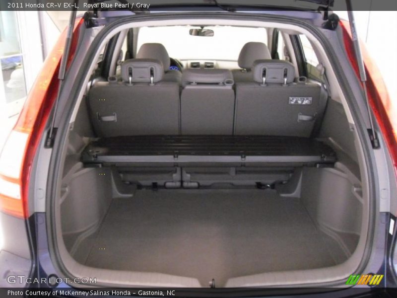 Royal Blue Pearl / Gray 2011 Honda CR-V EX-L