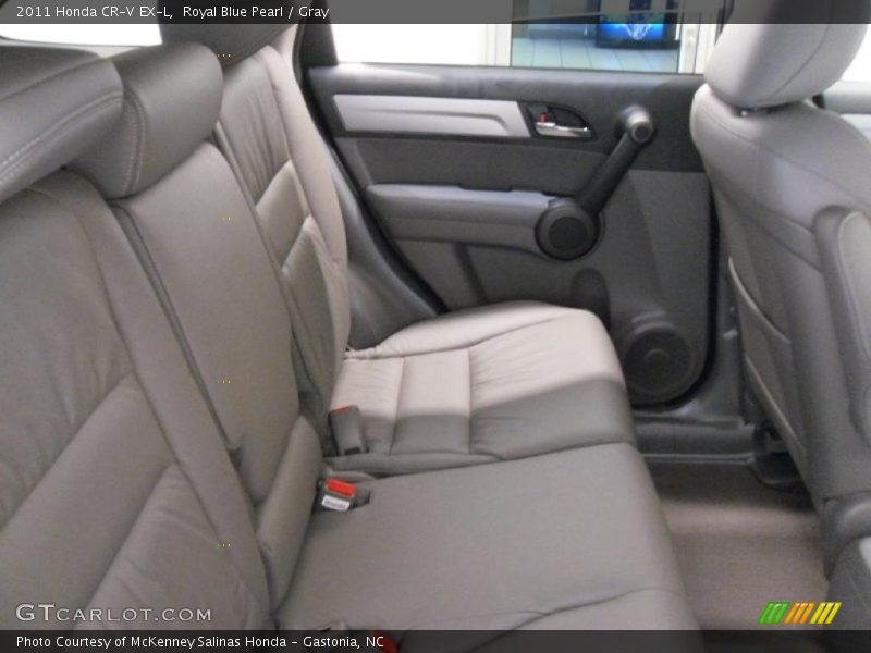 Royal Blue Pearl / Gray 2011 Honda CR-V EX-L